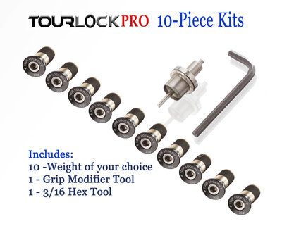 TourLock Pro + 10Pc Kits (8-30 Gram)